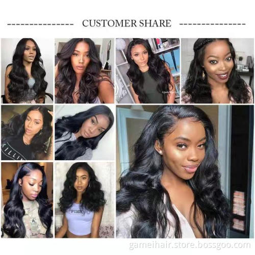 Cheap Brazilian Human Hair Lace Wigs Factory Price Natural Looking Hairline Body Wave Pre Plucked HD 5X5 Lace body wave Wig